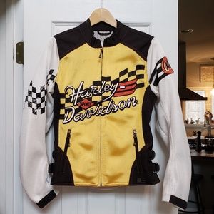 Harley Davidson mesh rider jacket sz Small